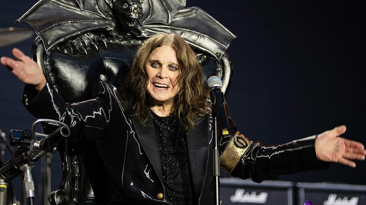 EXCLUSIVE How Ozzy Osbourne prepared for the show of a lifetime: Ailing rocker, 76, spent final days recuperating in 'rehab wing' of his Buckinghamshire mansion to get strong for farewell gig