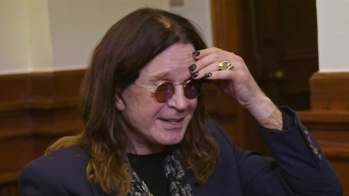 War memorial which Ozzy Osbourne was arrested for URINATING on pays tribute to the Black Sabbath star in unlikely message as they prove all was forgiven before his death