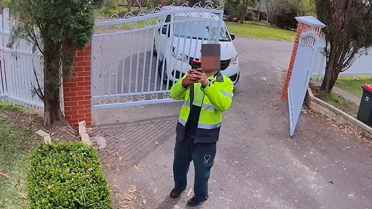 Caught on Camera: Bizarre act by Australia Post driver sparks outrage and confusion: 'It's just baffling'