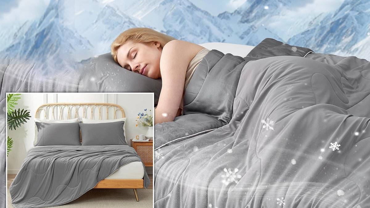 Amazon shoppers praise $56 cooling comforter for keeping them sweat-free all night long: 'I immediately bought two more'