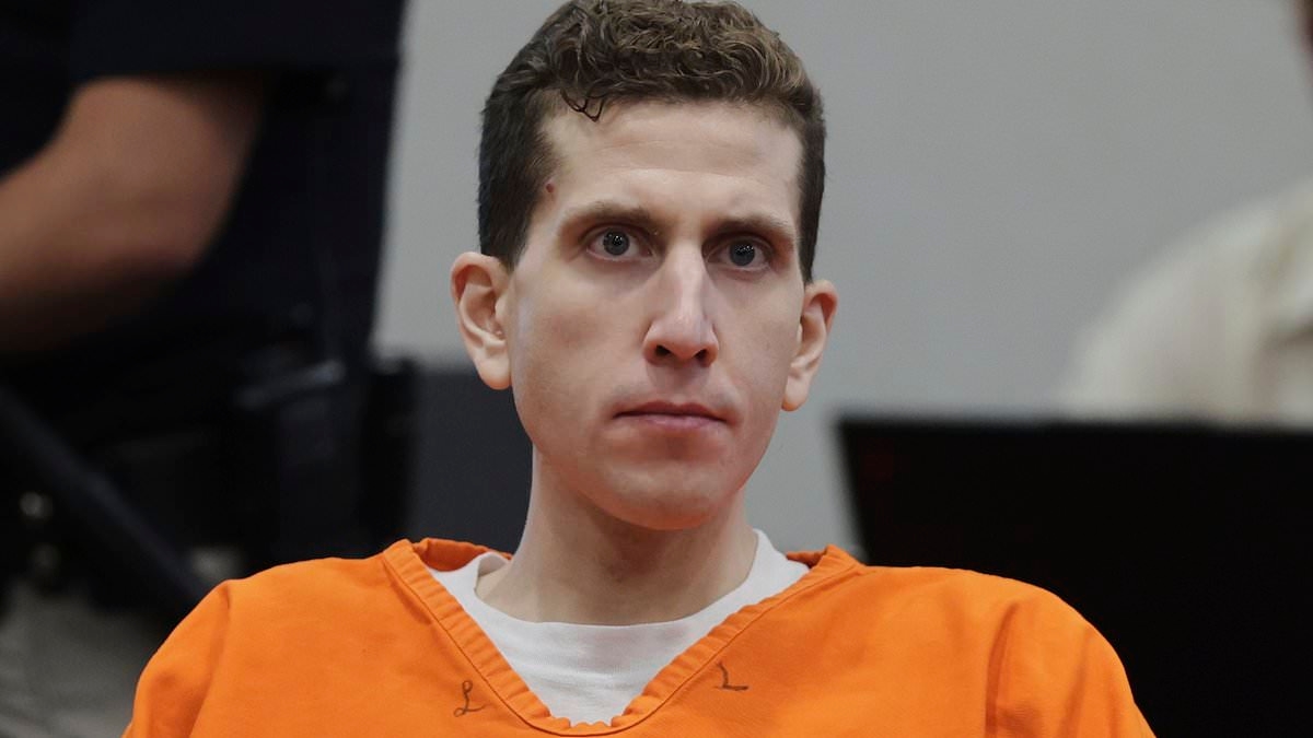 Bryan Kohberger is glaring at Idaho victims families like a 'FASCINATED HAWK', disturbed body language expert says