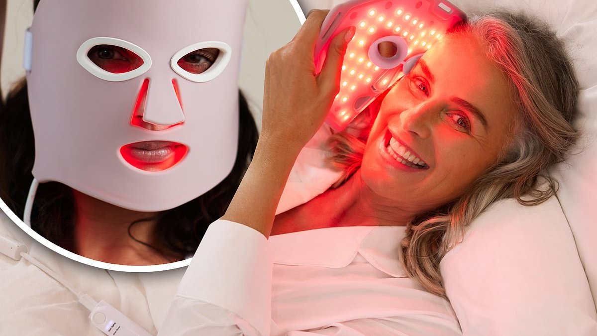 The celebrity-approved anti-aging red light mask that reduces wrinkles and brightens skin is now 30% OFF: 'It works! It really, really works!'