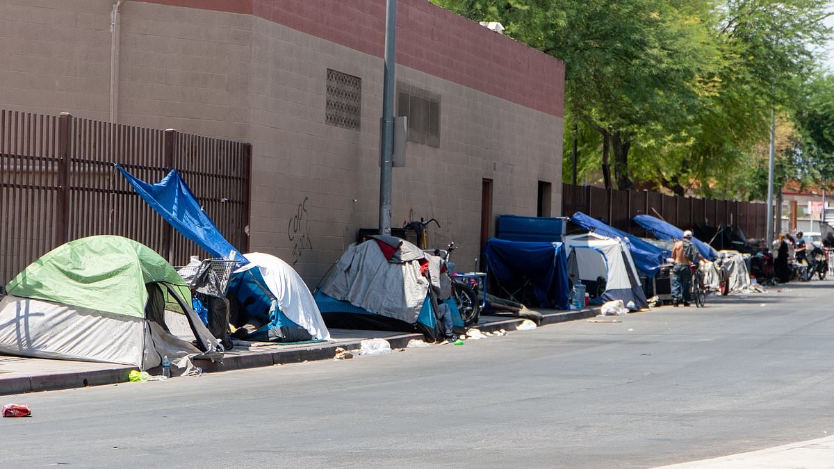 Las Vegas's death spiral: Homelessness has exploded, there's a drugs plague and hundreds have burned to death passed out in the sun. Special report by FRED KELLY
