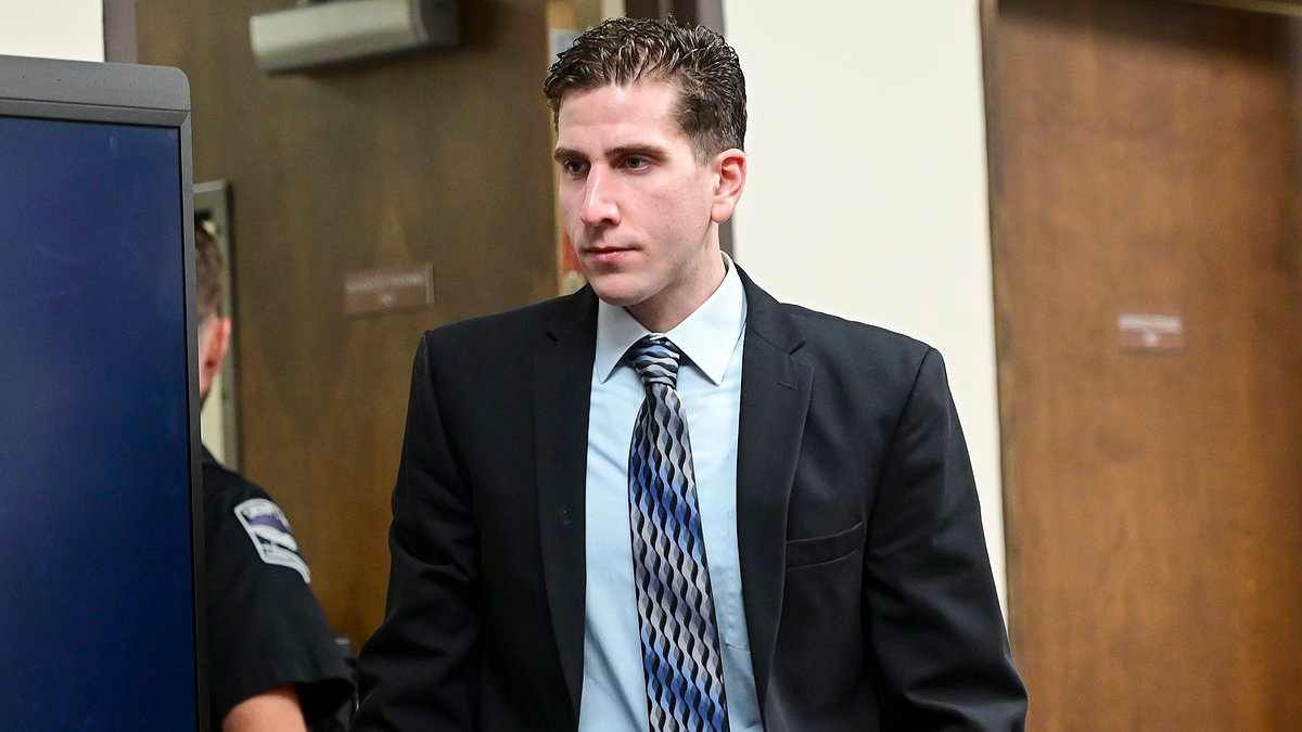 Bryan Kohberger's luxury prison perks revealed as Idaho murderer is ordered to spend the rest of his life behind bars