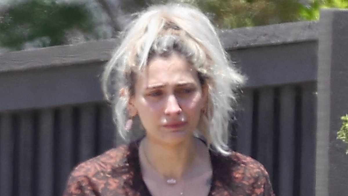 Paris Jackson sparks concern as she appears to cry during solo walk weeks after dad Michael's death anniversary