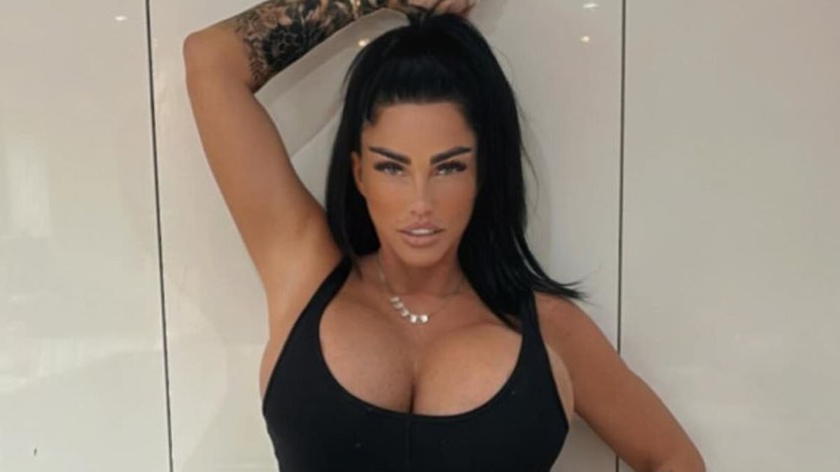 Katie Price jokes that her cat's boobs look just like hers as she shares hilarious picture from her family group chat