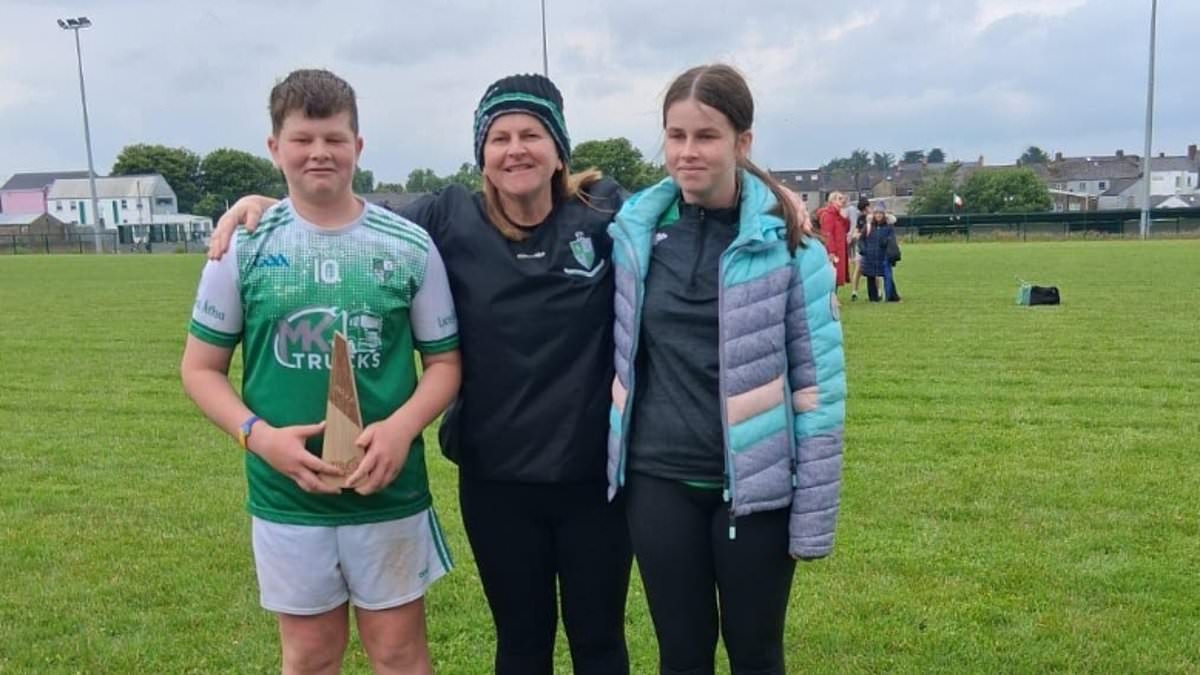Mother and two children shot dead in suspected triple murder are pictured as man with gunshot wound remains in hospital
