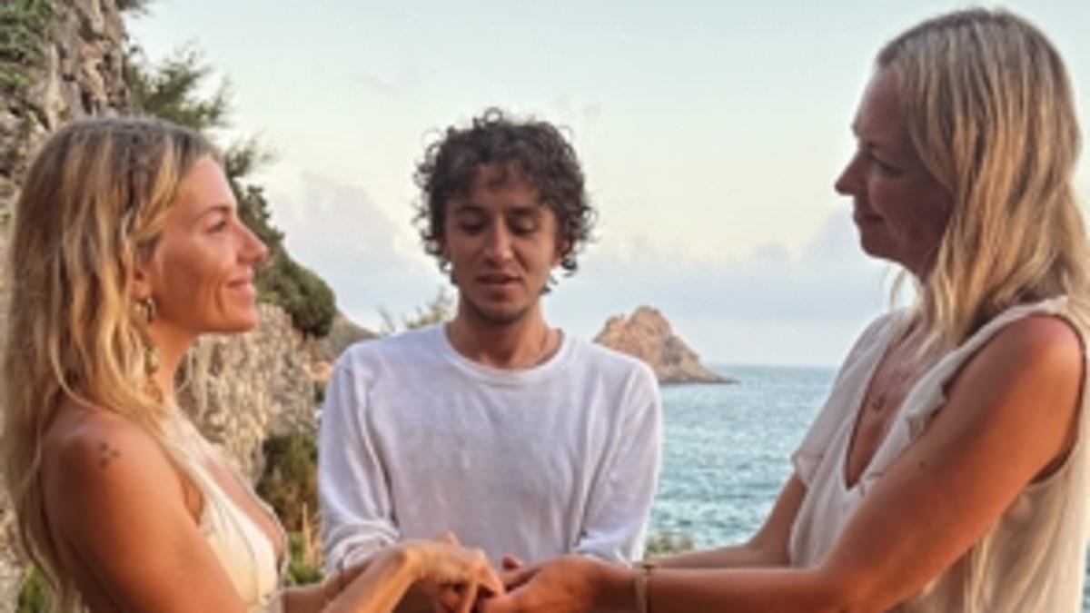 Sunsoaked socialites! Lady Mary Charteris and Jazzy De Lisser lead group of jet-setting models at ultra-luxurious holiday - as they watch pal Sienna Miller 'get married'