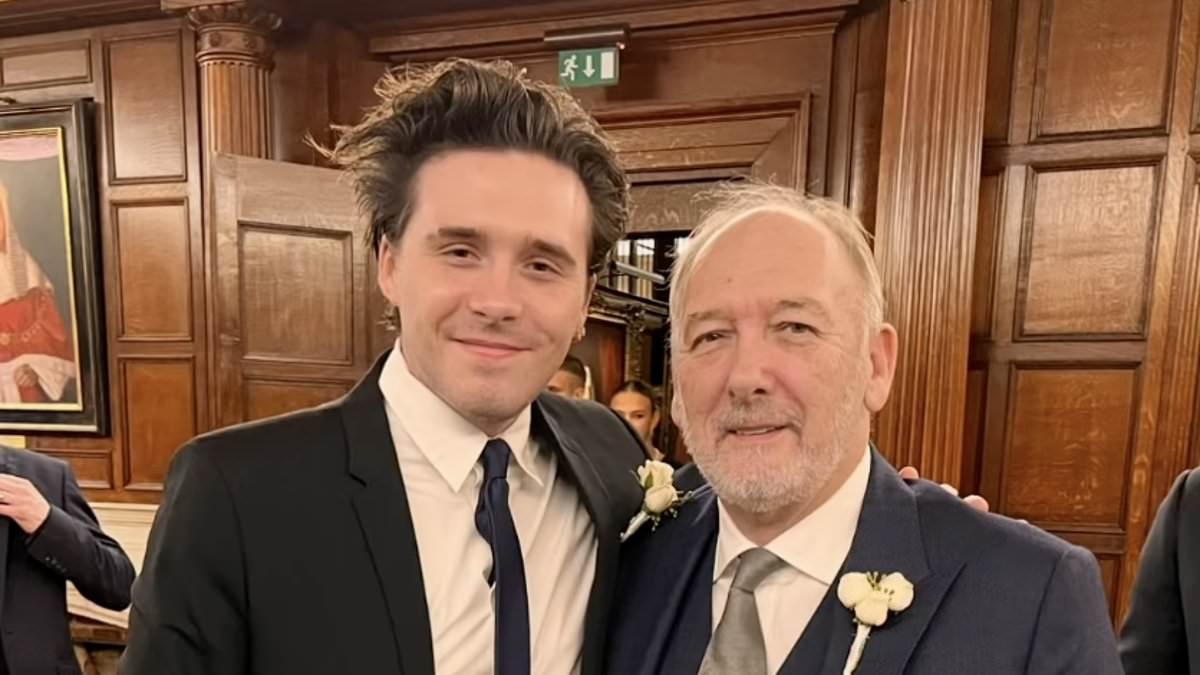 Brooklyn Beckham shares sweet birthday post for his granddad Ted amid family rift - while estranged mum Victoria snubs chef from her tribute