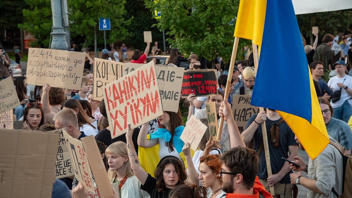 Zelensky backtracks on corruption reform that enraged Ukrainians and sparked protests in Kyiv