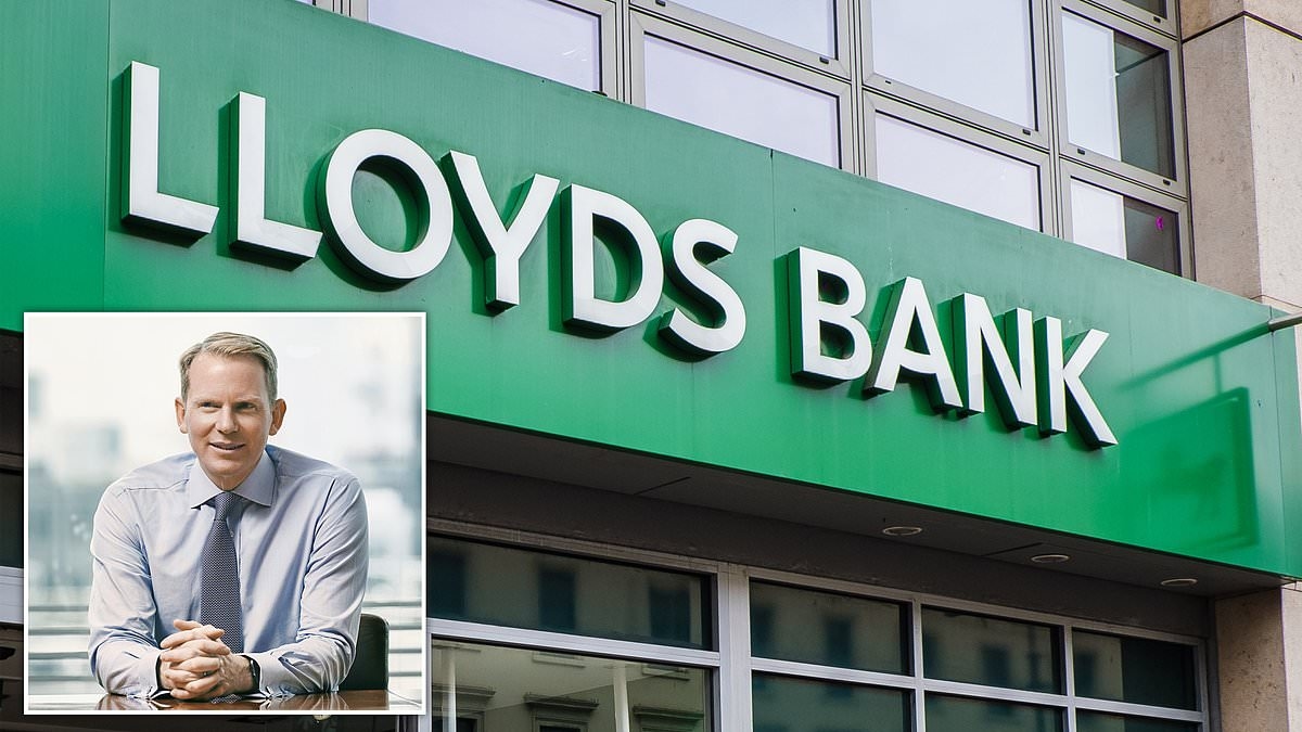 Lloyds chief sounds alarm over tax hikes - as latest figures show economy slowing and unemployment rising
