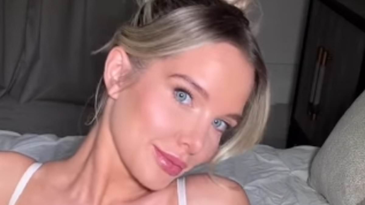Helen Flanagan shows off her jaw-dropping figure in racy lace lingerie after declaring that she's 'back to normal herself'