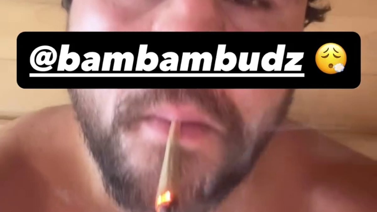 Aussie UFC star Tai Tuivasa lights up a massive joint on social media, here's the reason why he won't face any sanctions for it