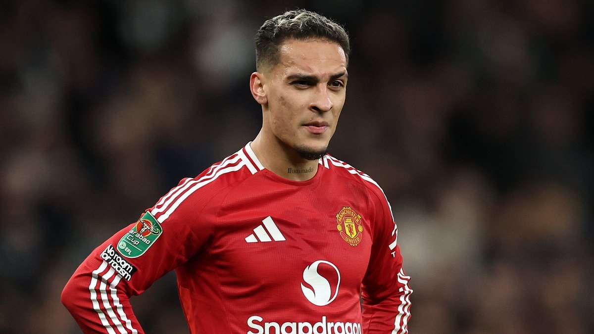 Man United outcast Antony 'attracts interest from two Saudi Pro League clubs' - with former Red Devils boss eyeing a stunning reunion with £85m flop