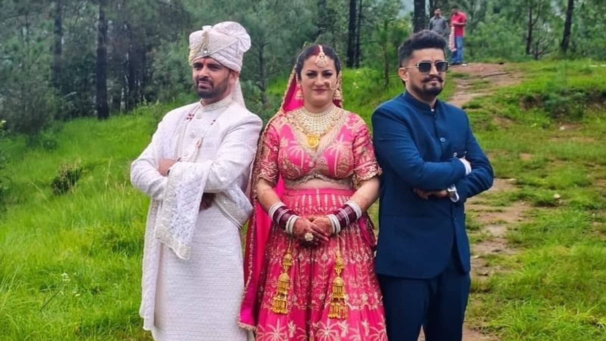 Indian 'throuple' legally tie the knot in ancient tribal tradition - as woman adheres to marriage 'rota' and juggles time between two brothers