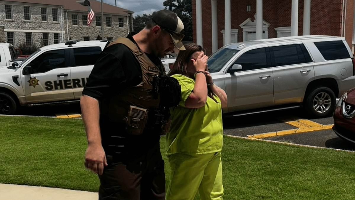 Court outburst of shame-faced Alabama woman 'who ran child sex ring from underground bunker'