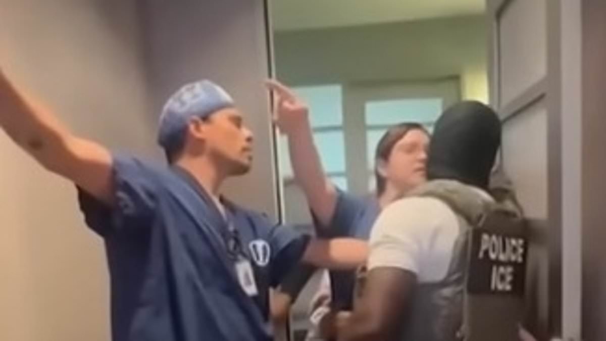 California medics block ICE agents from arresting migrant