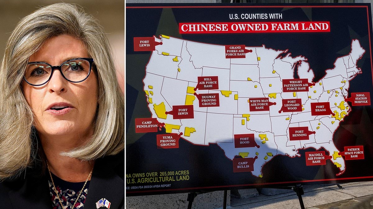 The rare bipartisan movement to block China's under-the-radar land grab amid growing fears about the creeping adversary on the hunt