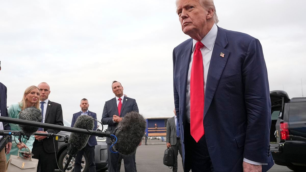 Trump says he was NEVER briefed by Pam Bondi on his name being in Epstein files