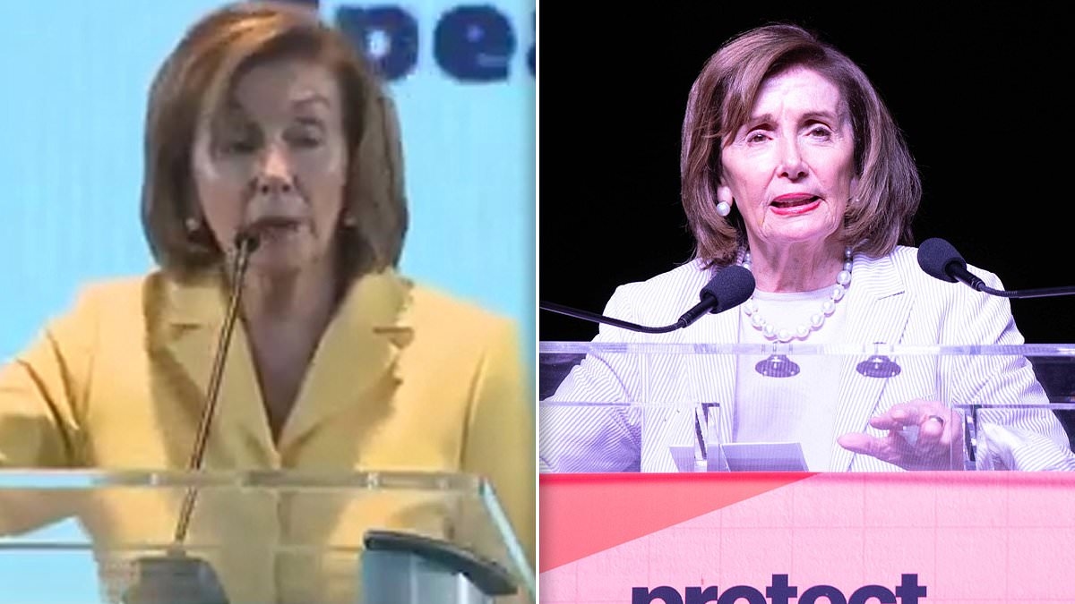 Nancy Pelosi's bizarre rambling during speech to Gen Z sparks 'intoxication' claims