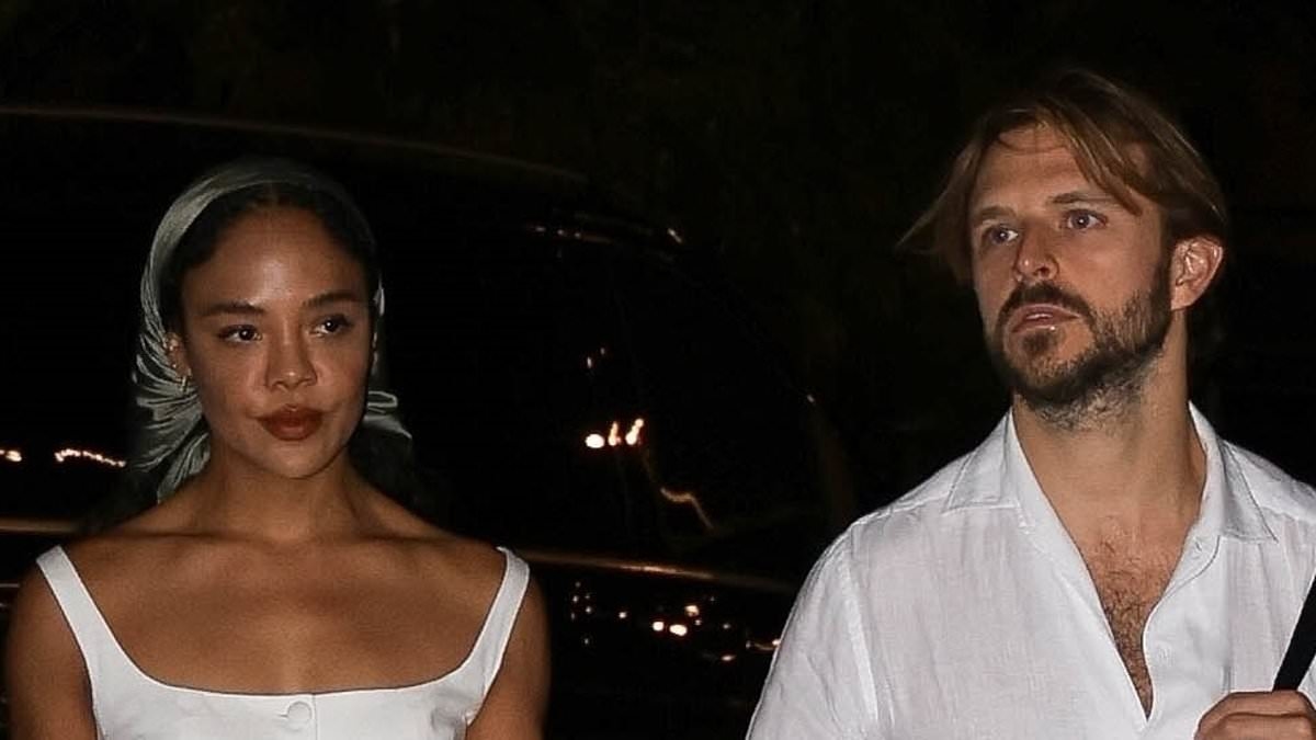Tessa Thompson and 'new flame' Brandon Green step out in St Tropez after string of double dates with LeBron James and his wife Savannah