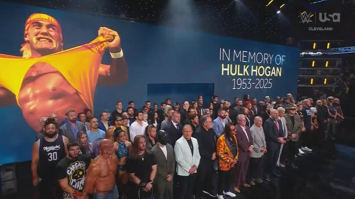 Hulk Hogan honored by WWE stars in poignant tribute following wrestling legend's sudden death at 71