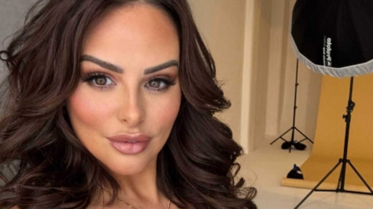 Rhian Sugden feels 'sexier than ever' as she shows off results of breast reduction and reveals 'FOUR Coke cans' worth of tissue were removed