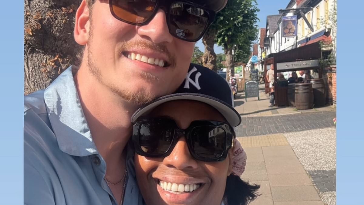 Alison Hammond, 50, shares rare picture of toyboy lover David, 27, as loved-up couple enjoy summer holidays together