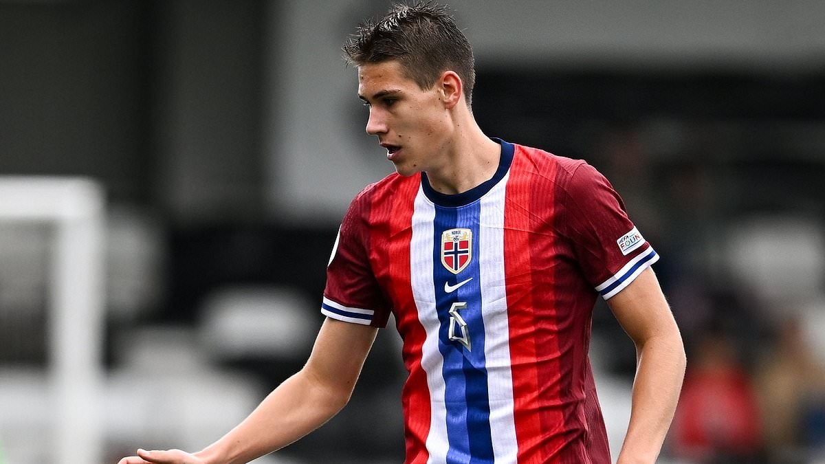 Man United 'scout 6ft 5in centre back compared to Rodri as Harry Maguire's long-term successor' - but Red Devils 'face competition from European heavyweights for versatile youngster'