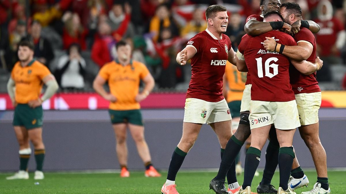 Australia 26-29 British & Irish Lions PLAYER RATINGS: Who was a 'colossal inspiration'? Which star appeared 'flustered'? And who suffered 'a collapse' by his own standards?