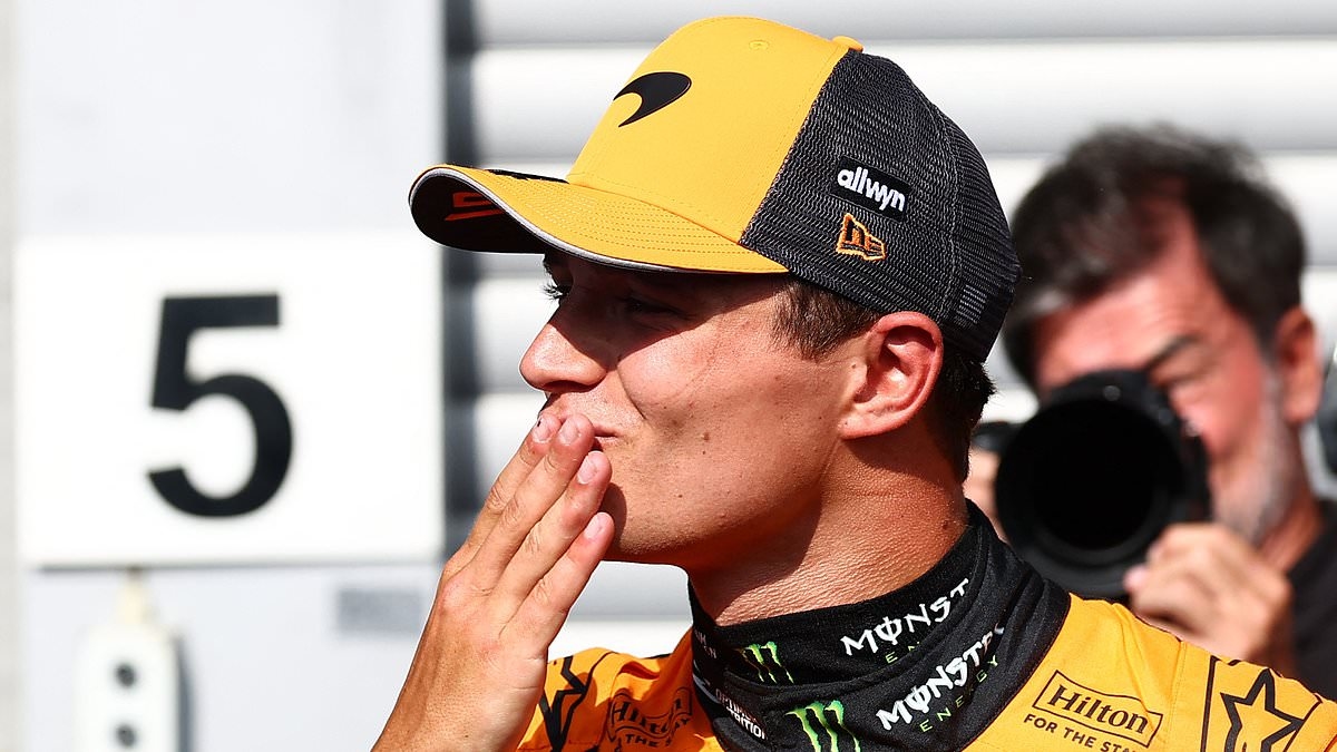 Lando Norris claims pole position at Belgian Grand Prix as McLaren star keeps world championship hopes alive