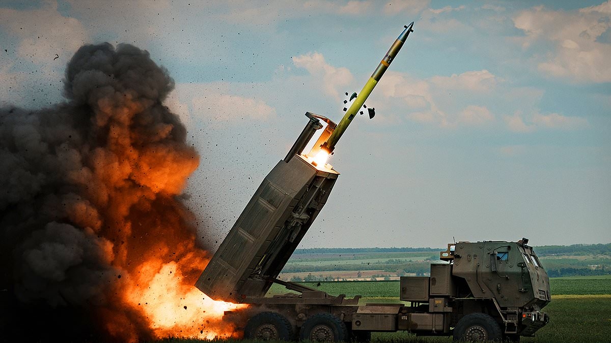 EXCLUSIVE How US artillery rocket systems are helping Ukraine deliver precision strikes deep behind Russian lines, the Mail's War On Tape reveals