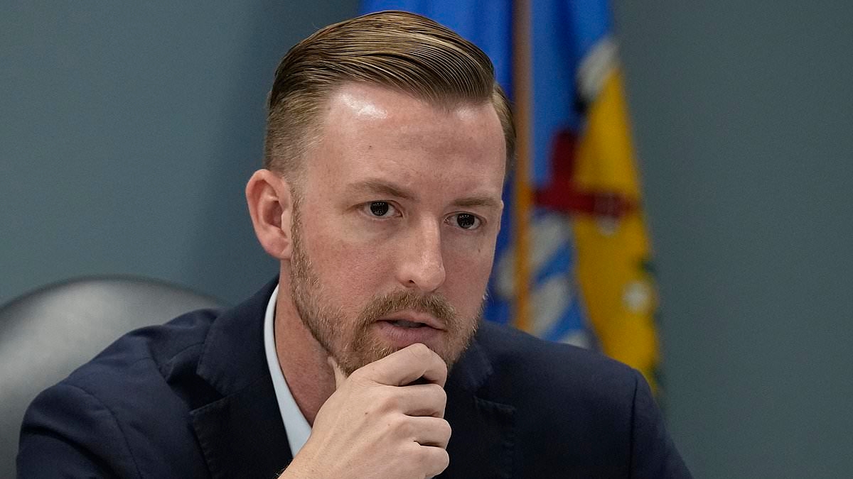 Education boss who railed against sexual content in schools showed nude women on office TV during meeting, colleagues say