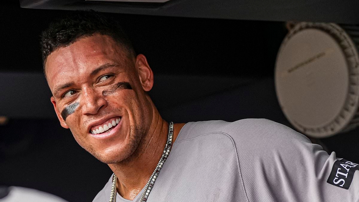 Full details of Aaron Judge's worrying elbow injury revealed by Yankees manager Aaron Boone