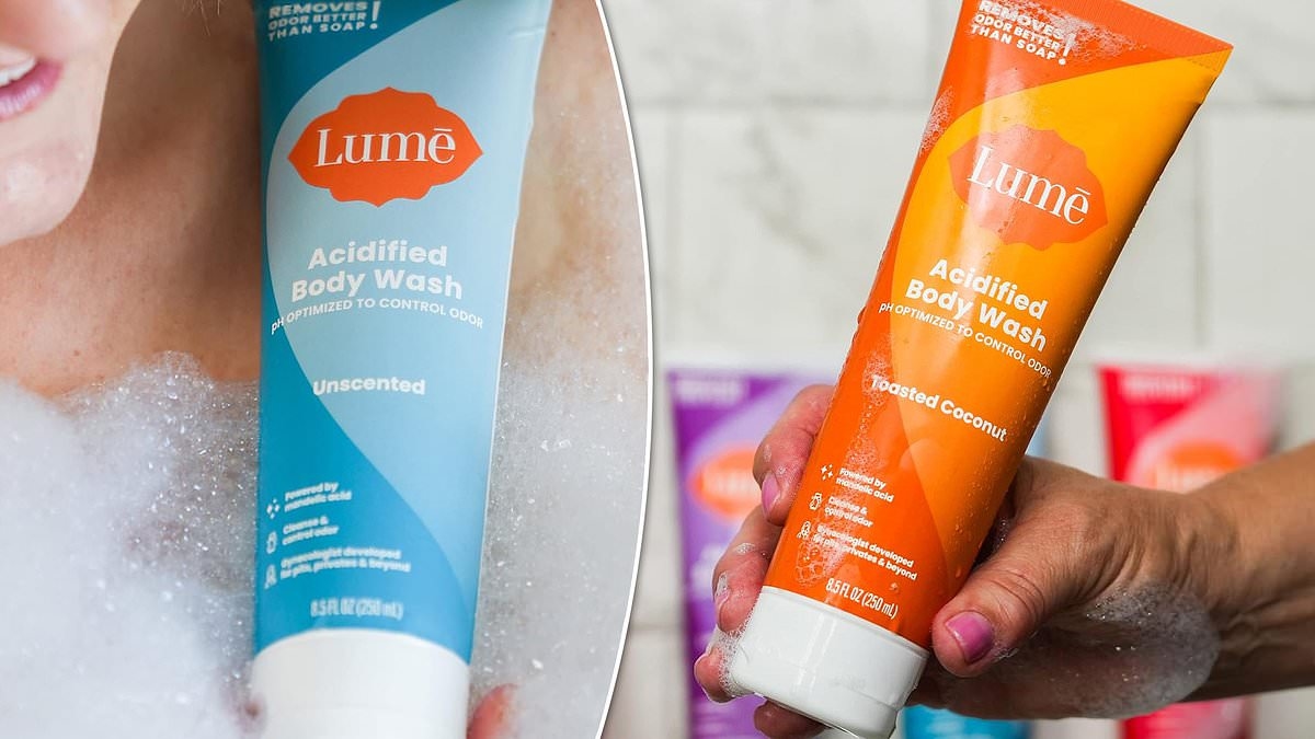 Conquer sweat and smells from your pits to your bits with the 'miracle in a tube' body wash that provides 24 HOURS of odor control