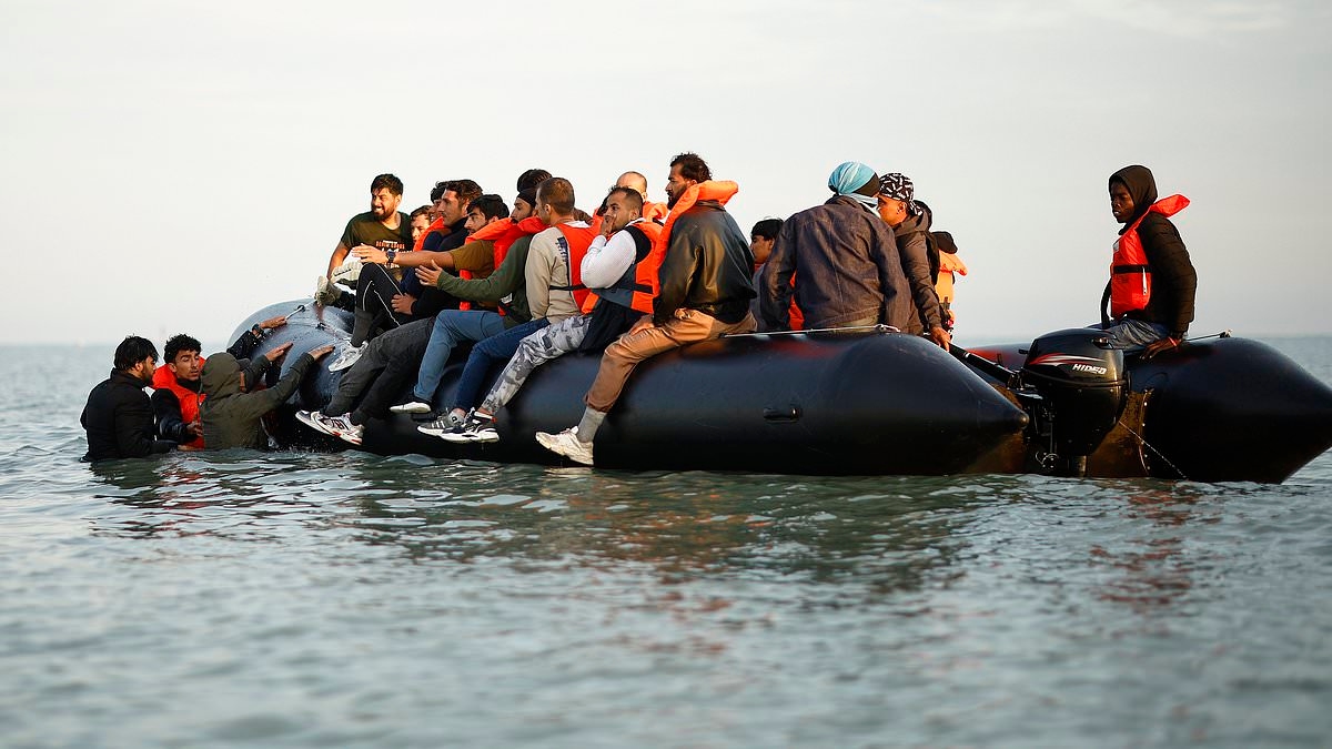 Four in 10 migrants crossing the Channel on small boats and claiming to be children lie about their age, official figures show