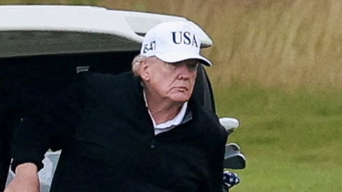 Britain's 'MAGA summer': Donald Trump and JD Vance lead red-cap brigade enjoying time in the UK this summer... to the horror of Ellen DeGeneres