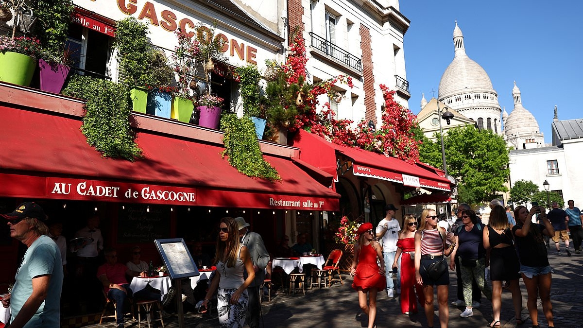 Paris' hotspot hell: Locals fear chic neighbourhood is turning into 'Disneyland' as streets overrun with tourists, gas-guzzling buses and huge queues at every patisserie