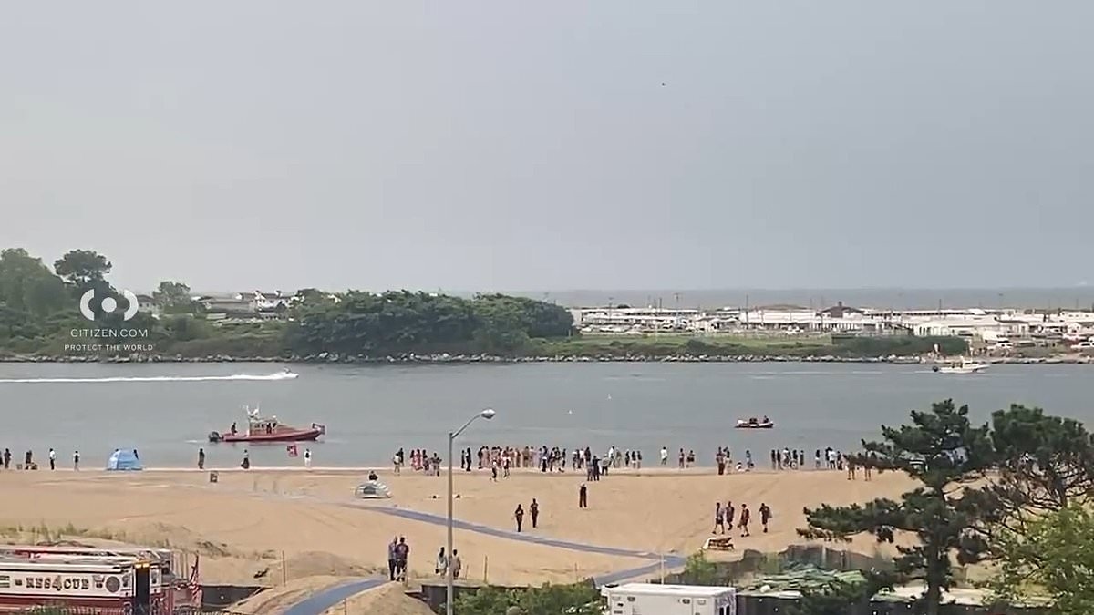 Hardworking man, 22, disappears off New York beach during intense thunderstorm