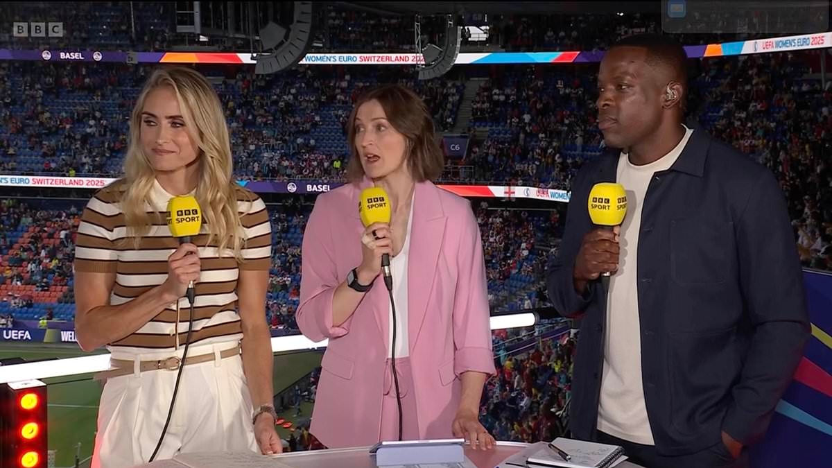 Rio Ferdinand fumes over star pundit's absence from BBC's Lionesses coverage for Euros final - despite her having 172 caps for England!