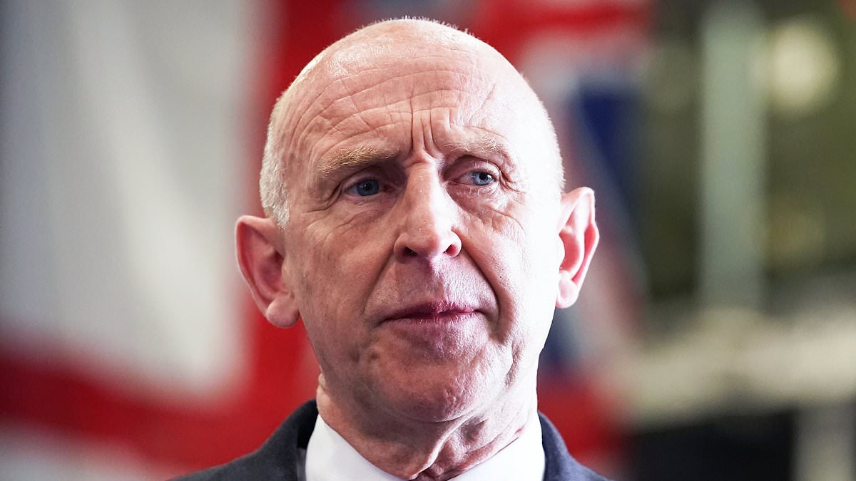 Britain is ready to fight if conflict breaks out over Taiwan, says Defence Secretary John Healey