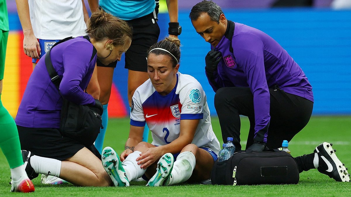 Lionesses fans in disbelief at Lucy Bronze's injury revelation after victory over Spain in Women's Euros final