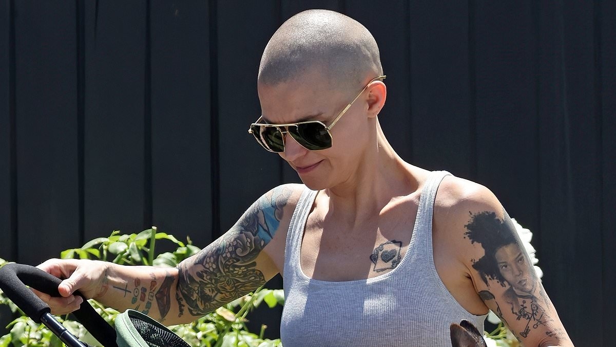 Ruby Rose reveals shock body modification as she steps out in Los Angeles after a string of bizarre claims about her living conditions