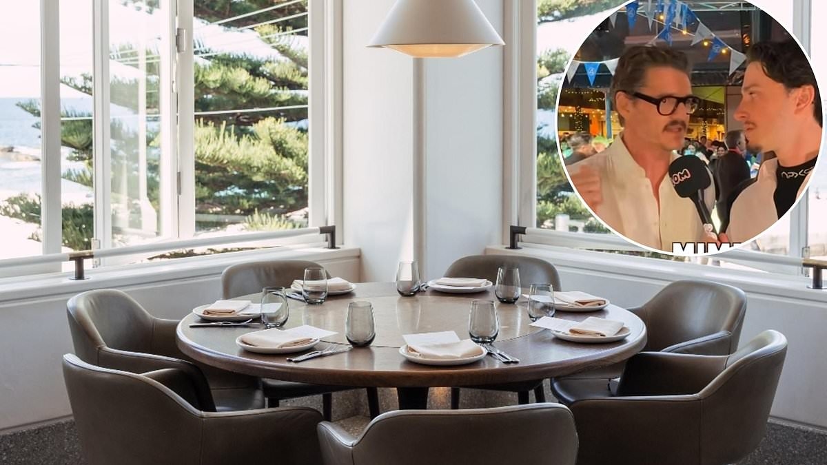 Pedro Pascal has made a Sydney restaurant world famous after naming his favourite meal in Australia