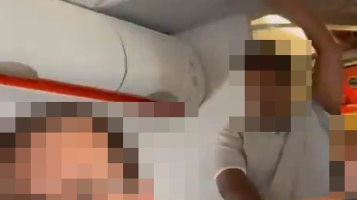 Counter terror police probe passenger 'shouting Allah Akbar after making bomb threat' on packed plane - as man, 41, is charged