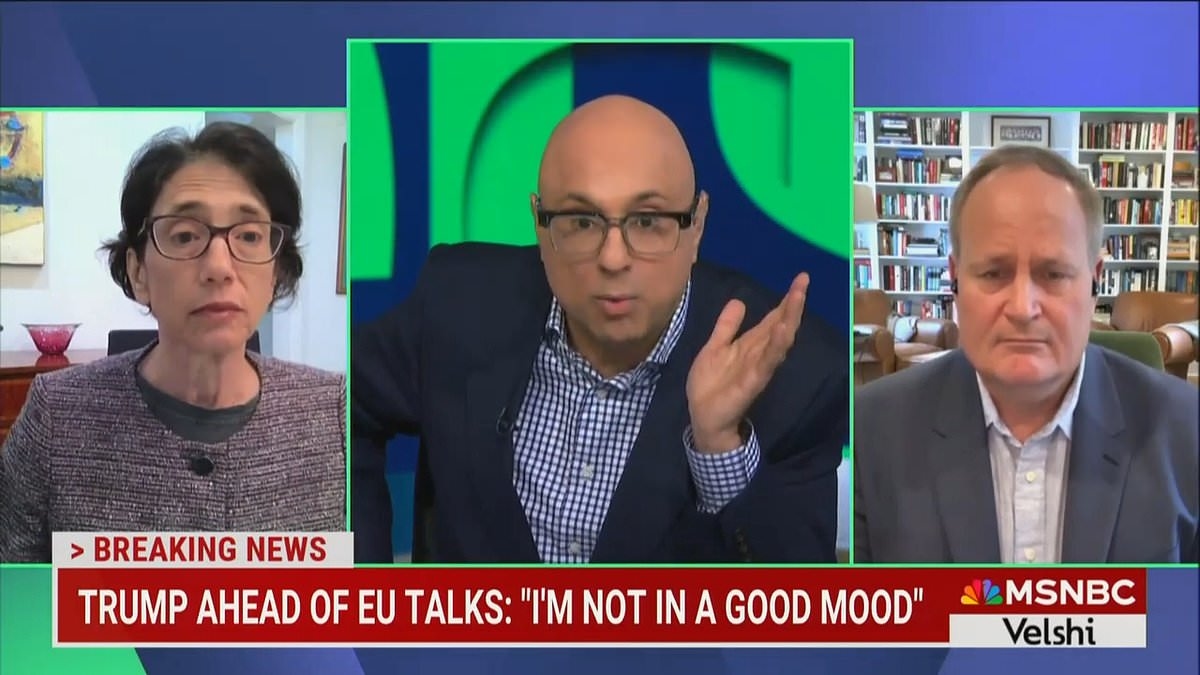 MSNBC panel explodes with fury after Donald Trump is asked question about golf by journalists during Scotland trip