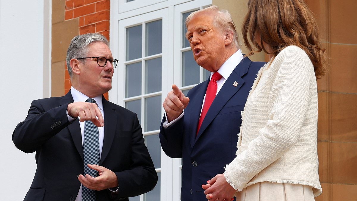 Starmer meets Trump in Scotland to discuss Gaza and trade