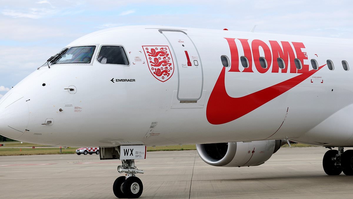 Victorious Lionesses land back in the UK as fans flock to see their Euros heroes ahead of trip to Downing Street - despite being told to STAY AWAY