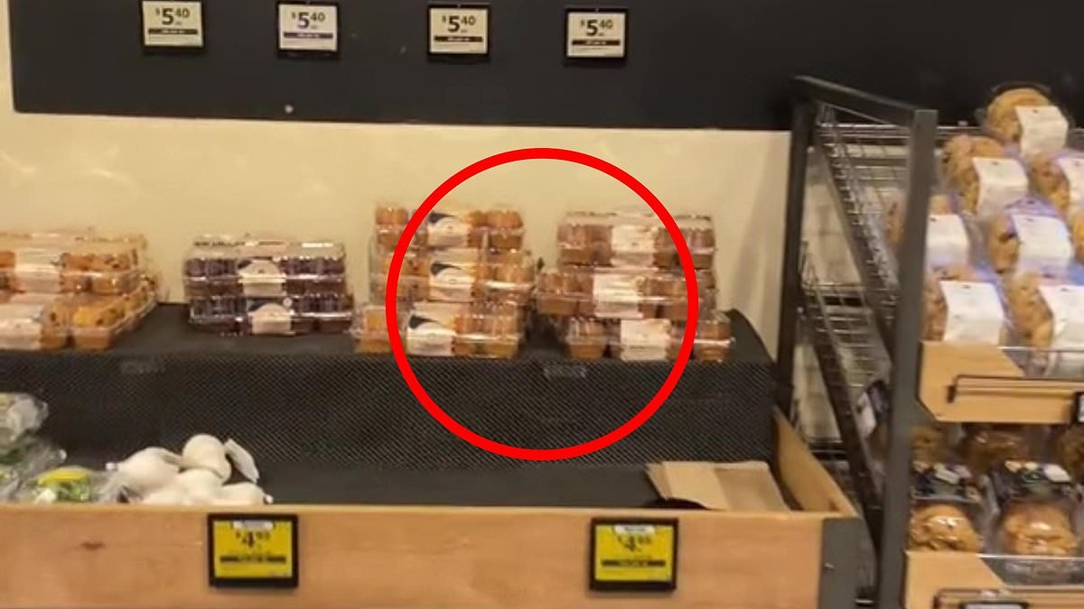 Stomach-churning find in the bakery section of a Woolworths supermarket leaves shoppers disgusted