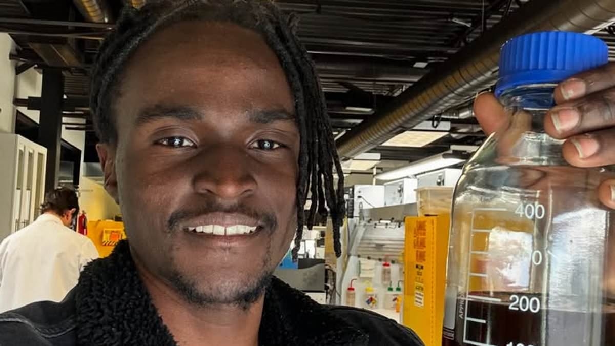 Inventor Julian Brown feared missing after 'discovering how to turn plastic into gasoline'...now his mom tells Daily Mail the REAL story